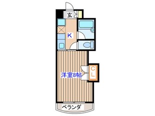 クレール小林の物件間取画像